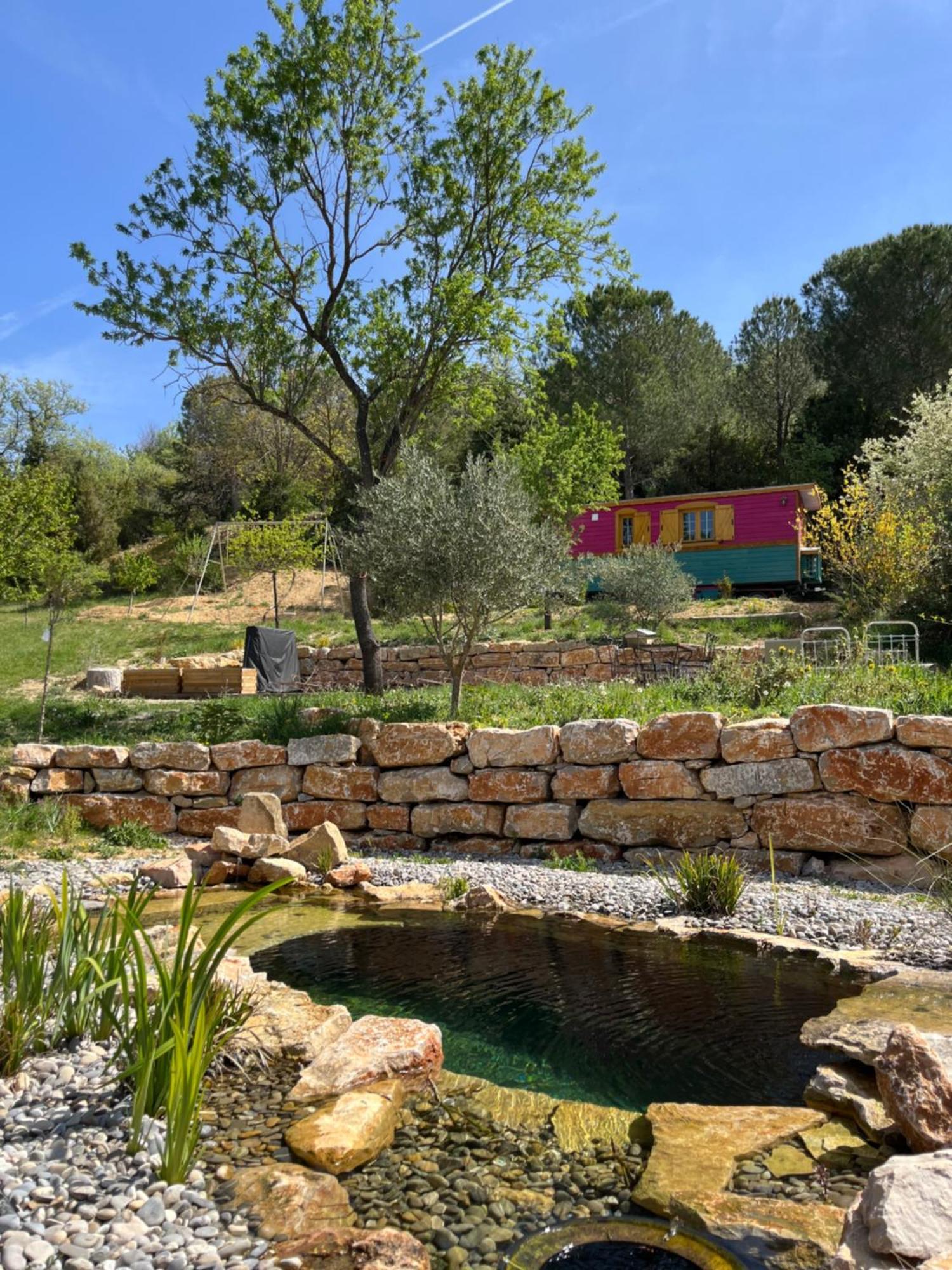 Roulotte Bohemian Lover In Provence, Valensole Exterior photo